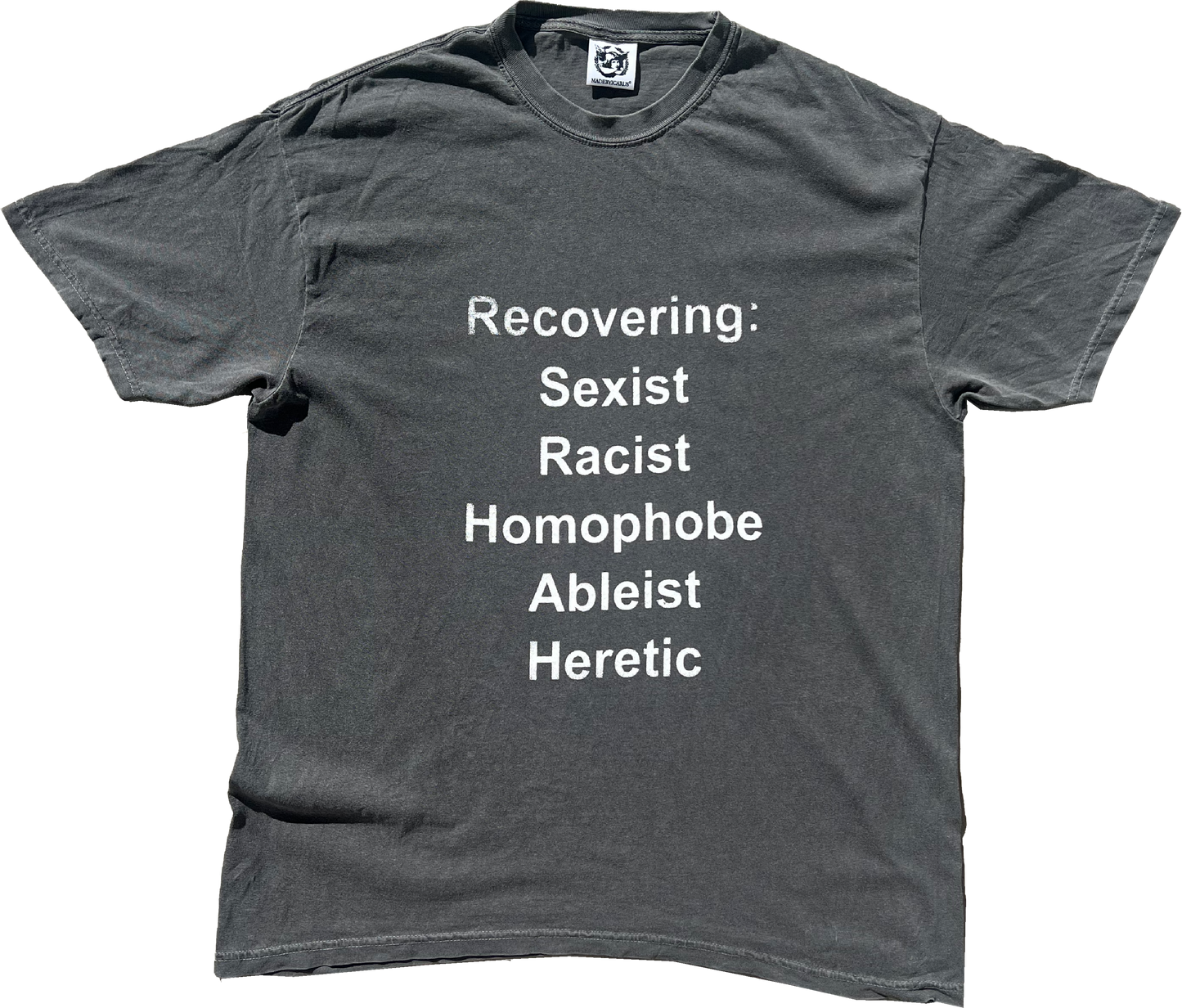 Recovering Racist Tee (XL)