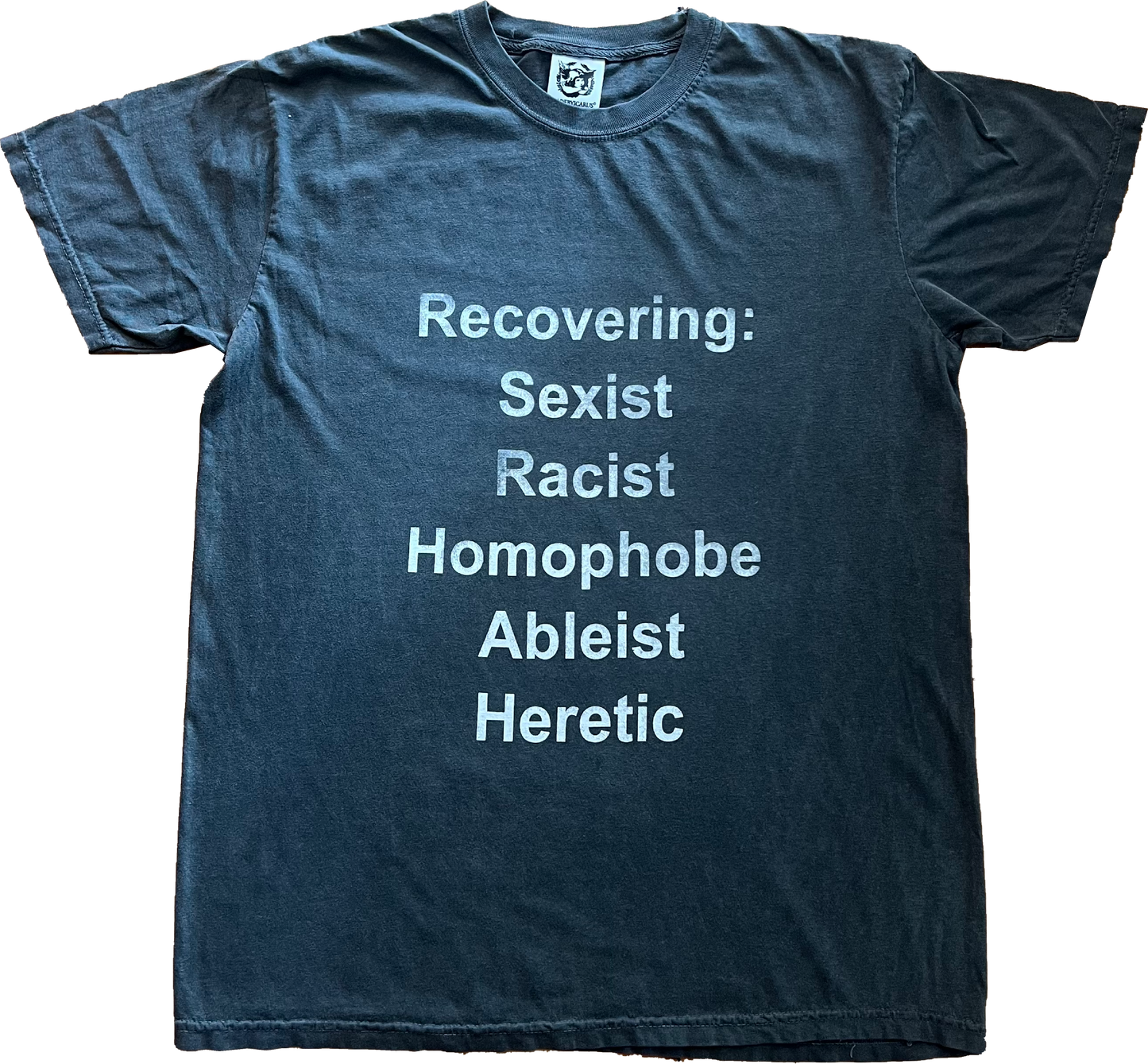 Recovering Racist Tee (L)